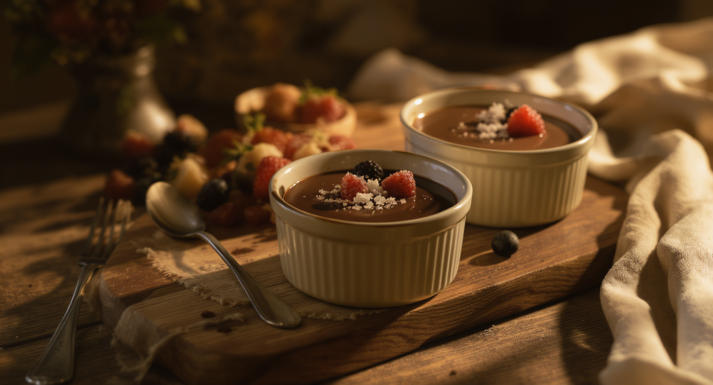Dairy-Free Chocolate Pots de Crème