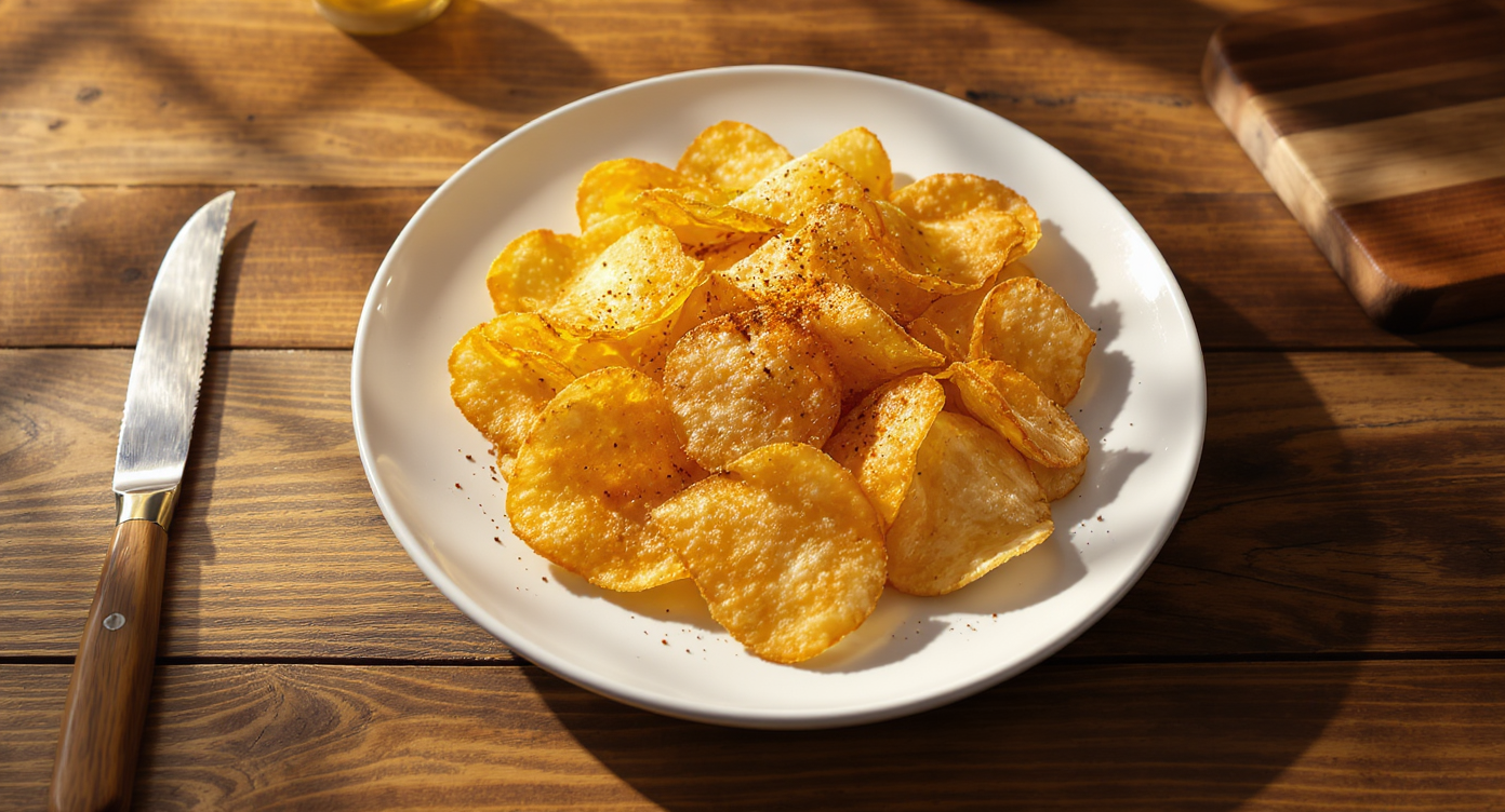 Homemade All-Dressed Potato Chips