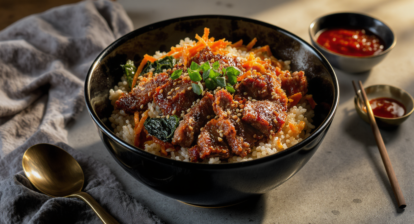 Korean Beef Bulgogi Brown Rice Power Bowl
