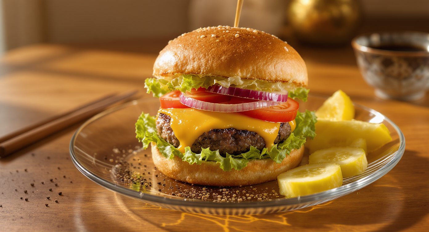 Ultimate High-Protein Juicy Hamburger