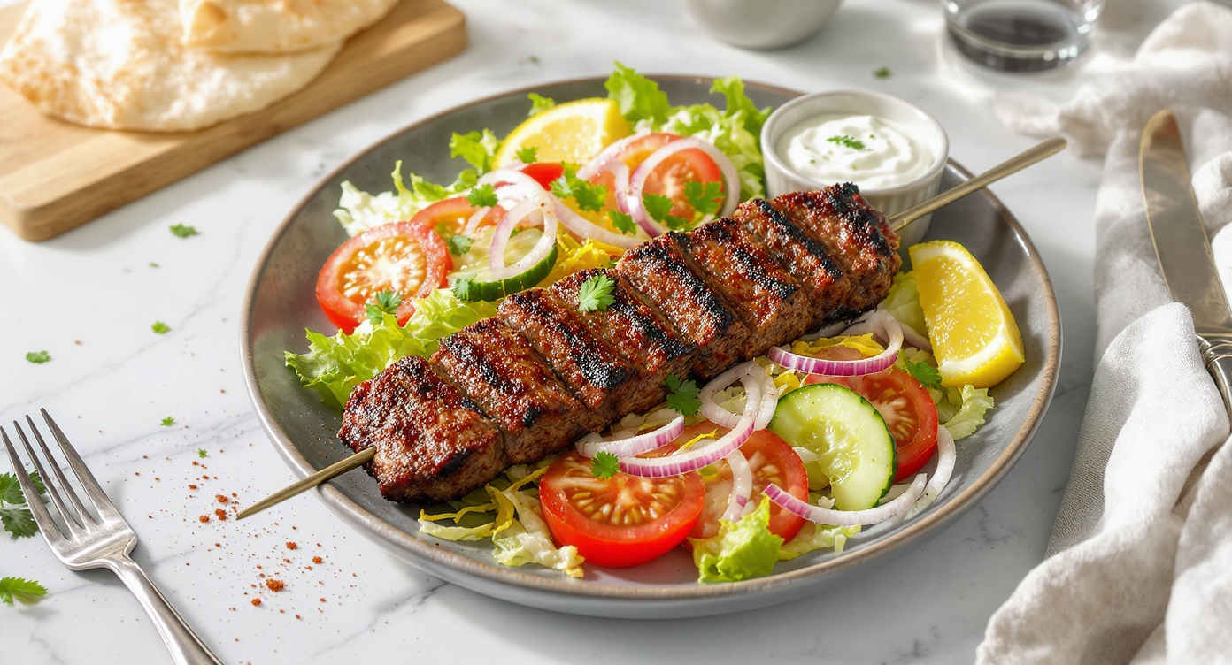 Air Fryer Doner Kebab Plates (Low Glycemic)