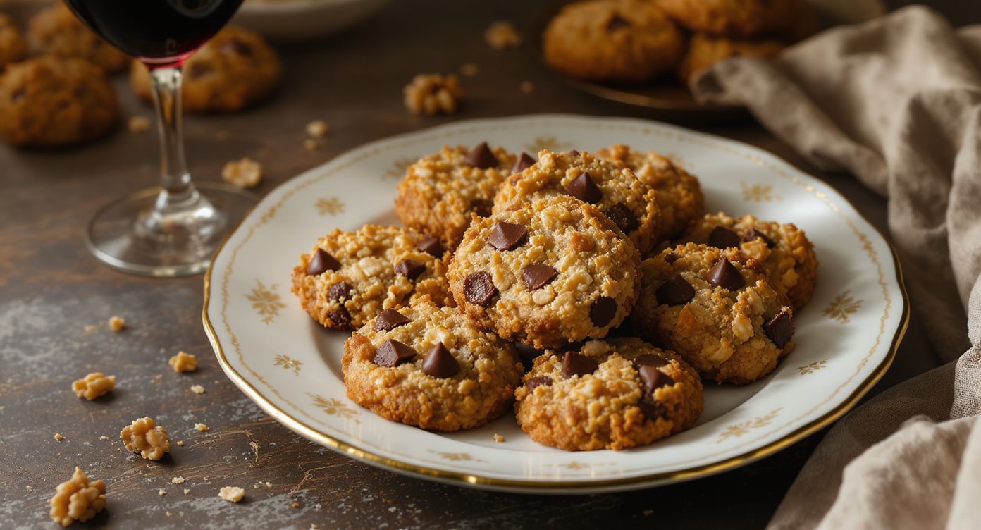 Oatmeal Chocolate Chip Brown Butter Cookies