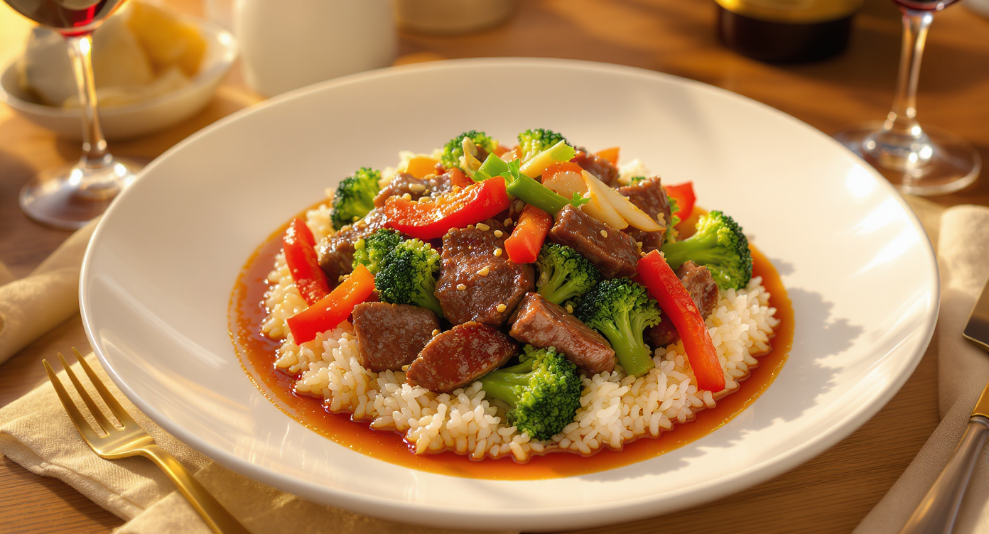 Restaurant-Style Beef and Broccoli Stir Fry