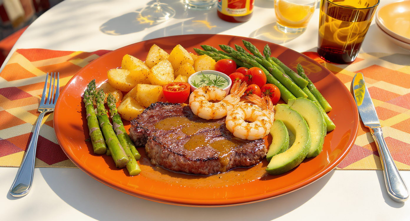 70s Convertible California Surf & Turf Platter (Gluten-Free)