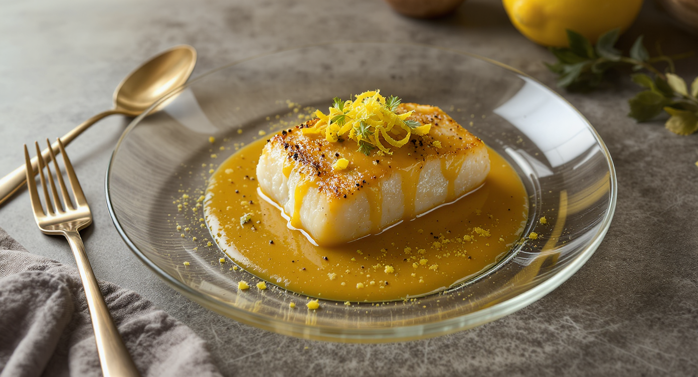 Sole Meunière with Brown Butter Lemon Emulsion