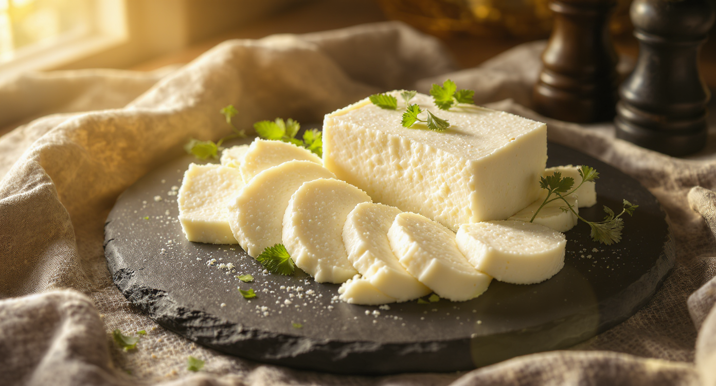 Homemade Paneer (Indian Fresh Cheese)