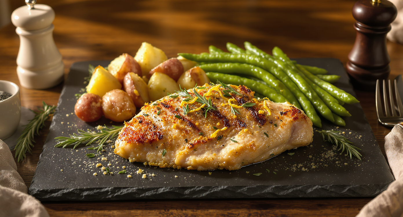 Brined Herb-Crusted Chicken Breast