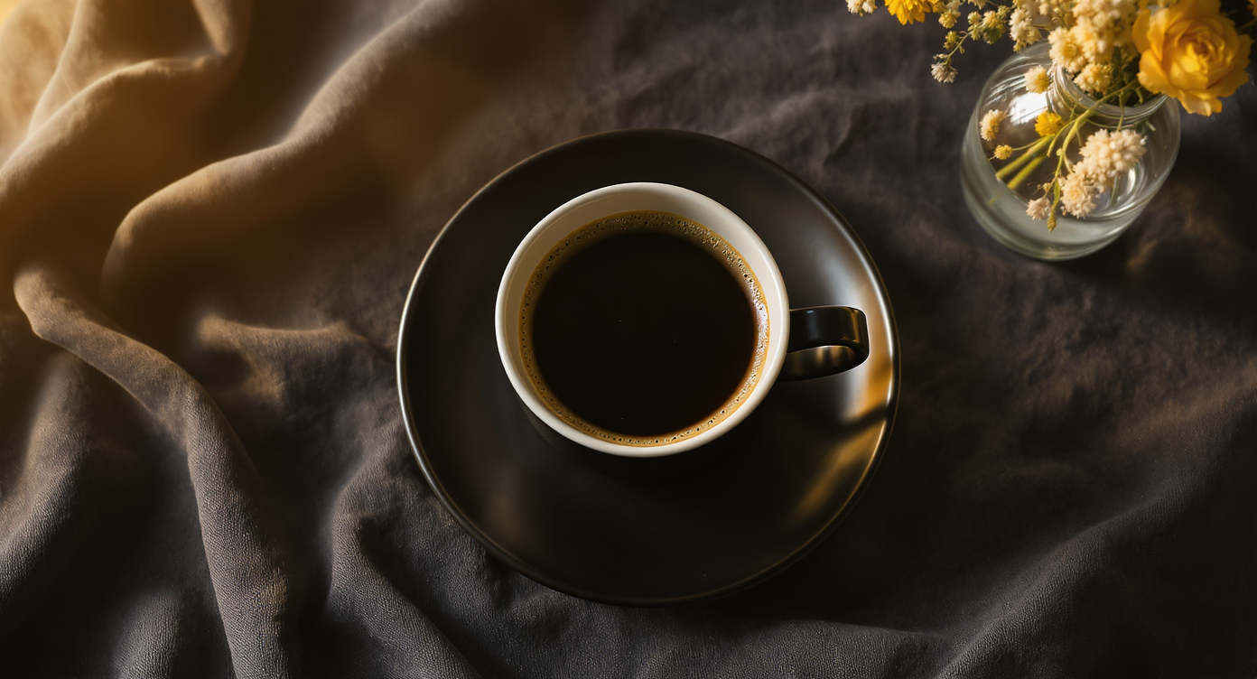 Classic Black Coffee Mug
