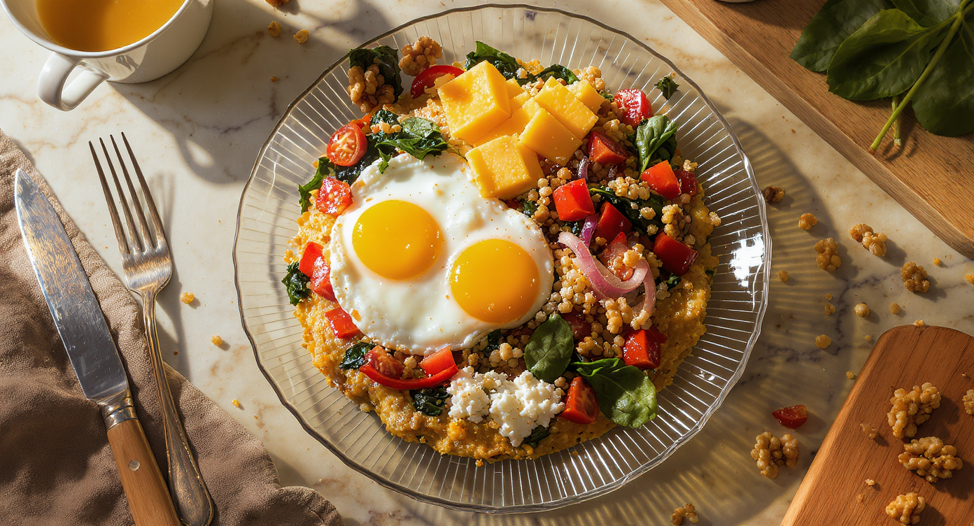 Bear-Sized Vegetarian Power Skillet
