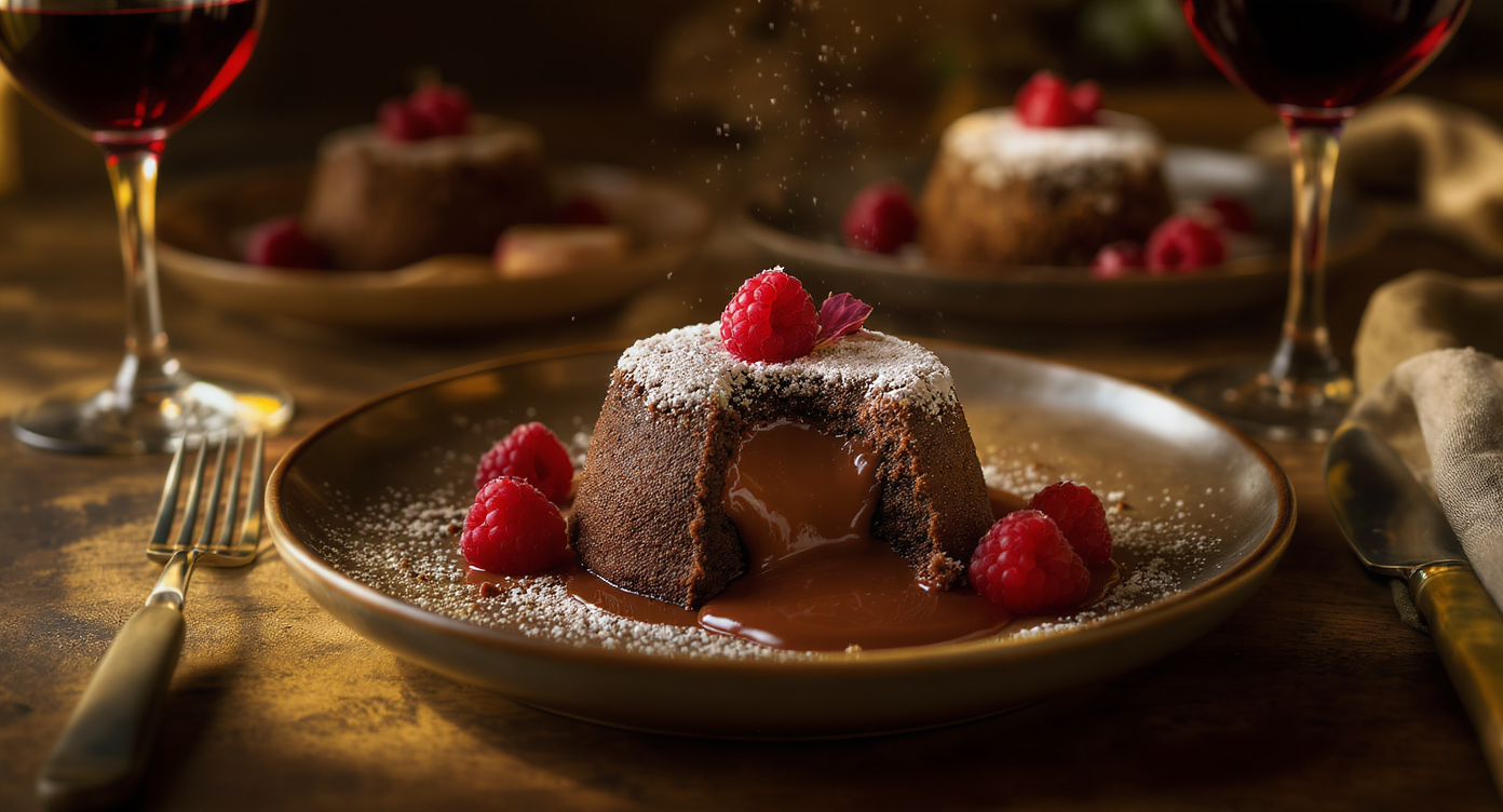Secret Affair Chocolate Lava Cakes