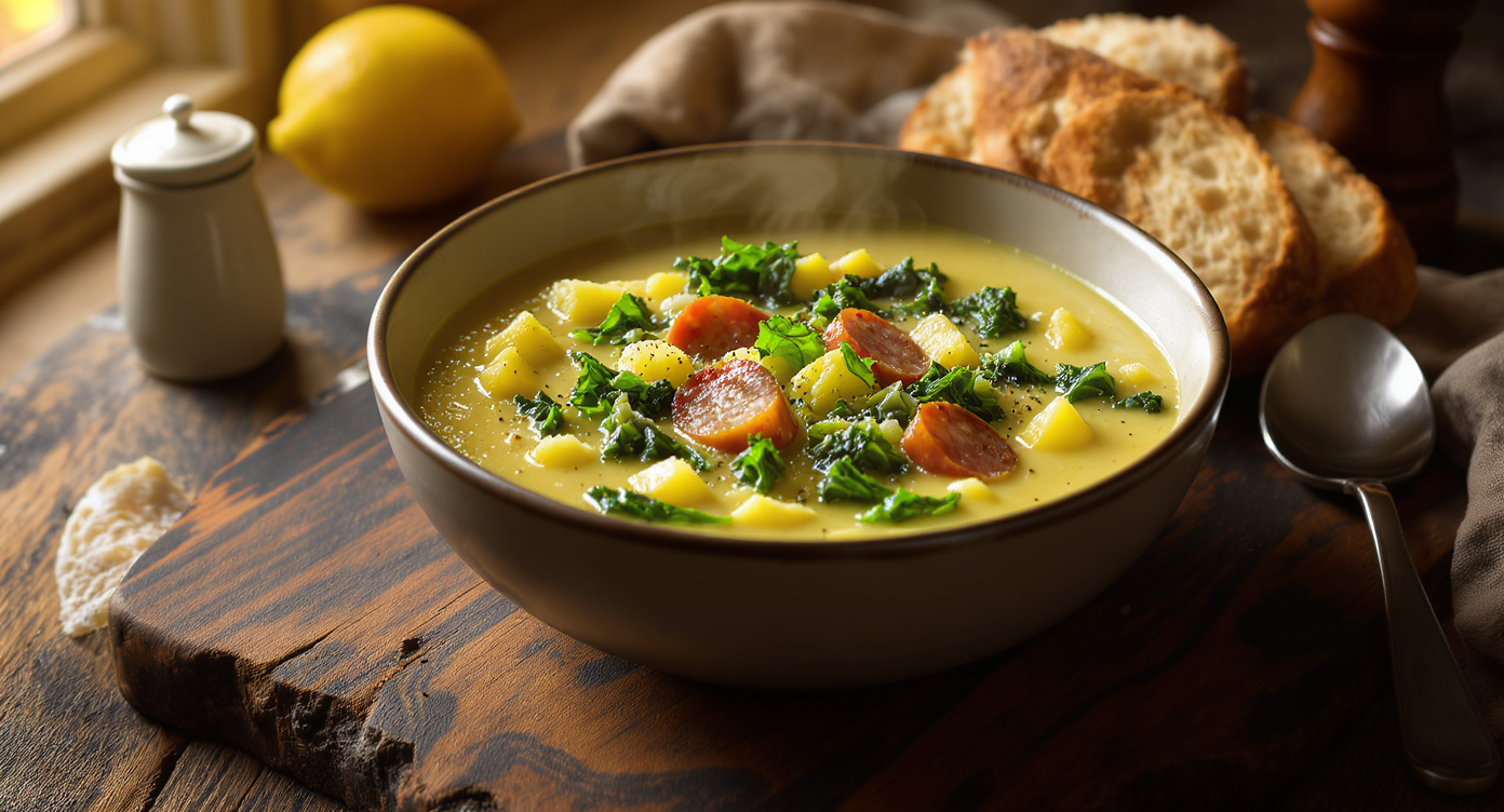 Portuguese Caldo Verde (Green Soup)