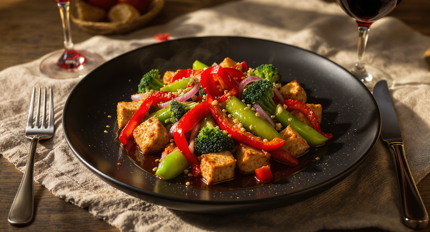 Viral Kiss Cam Stir Fry (Inspired by Coldplay at Foxborough)