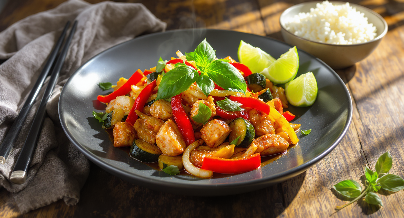 Thai Basil Chicken (Gai Pad Krapow) – Soy-Free, Gluten-Free, Dairy-Free