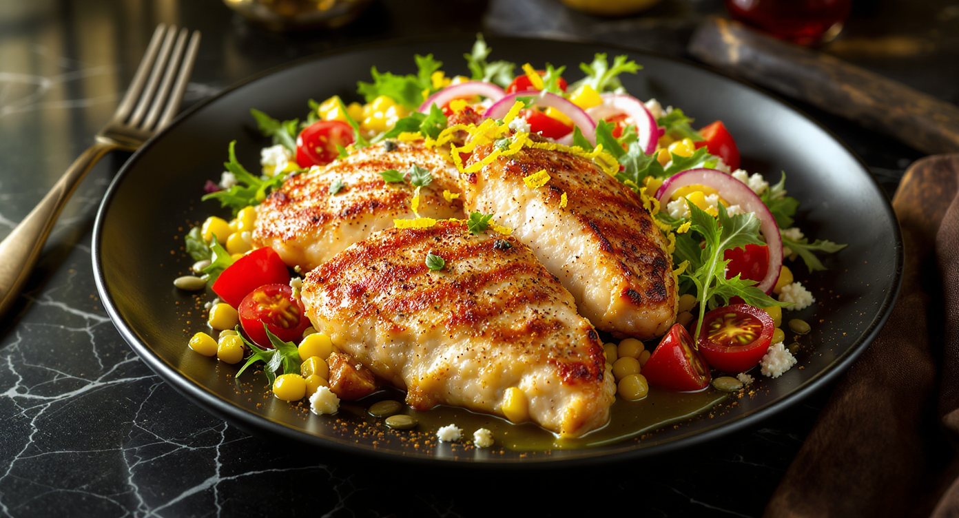 Foxborough “Kiss Cam” Viral Chicken & Summer Corn Dinner