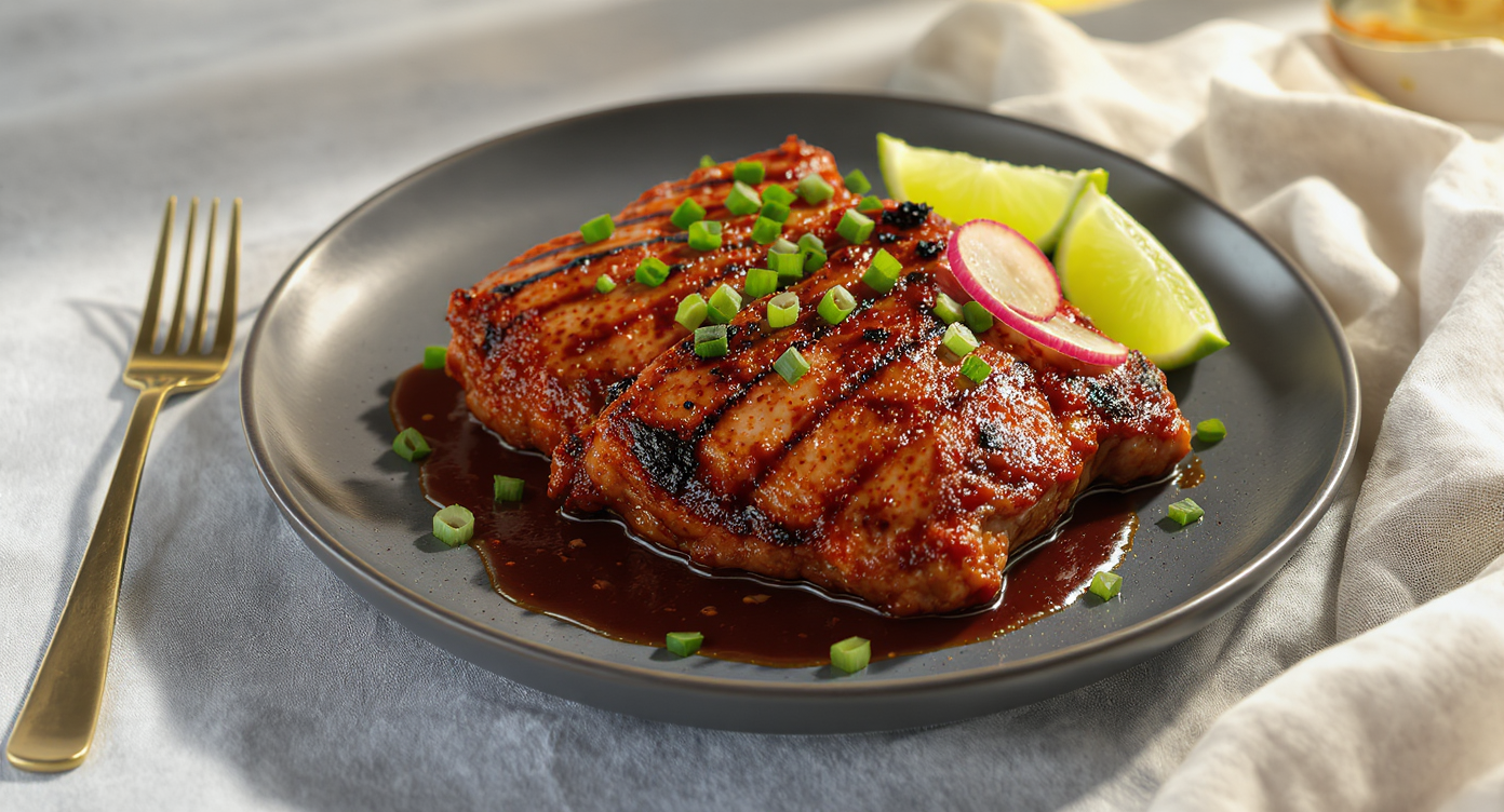Jamaican-Korean Jerk Chicken with Gochujang Glaze (Allergen-Free, Gluten-Free)