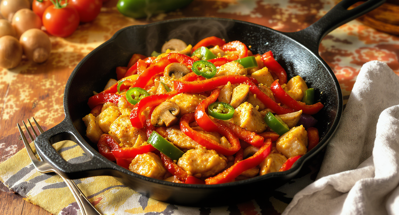 Boogaloo Fusion Stir-Fry: 1960s Counterculture Remix