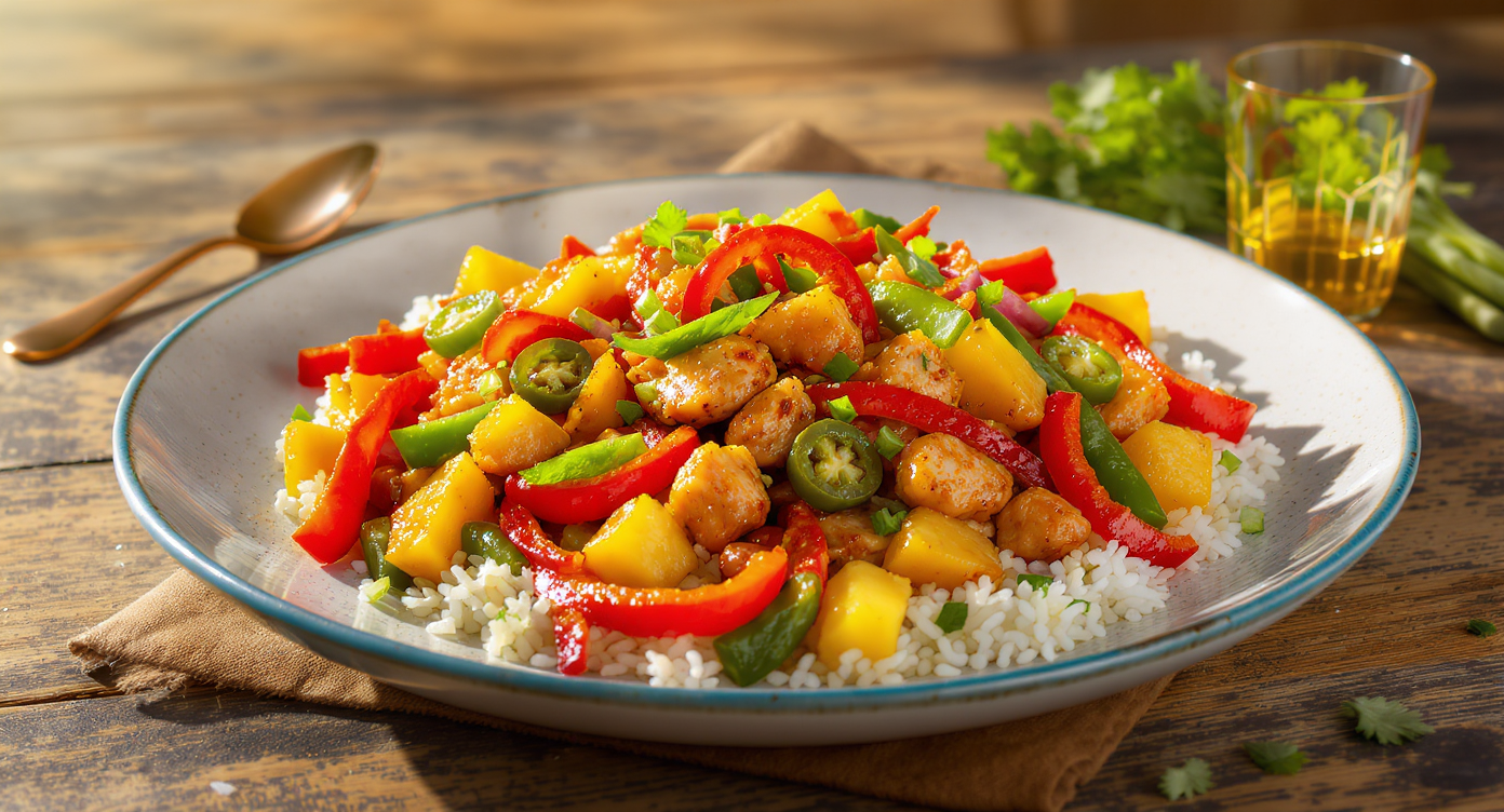 Boogaloo Stir-Fry: Spicy California Soul Mashup