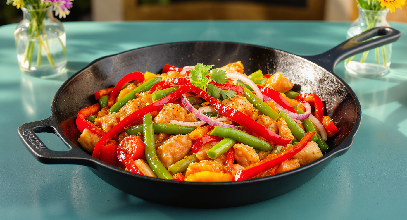 Boogaloo Fusion Wok Stir-Fry: California Summer Edition