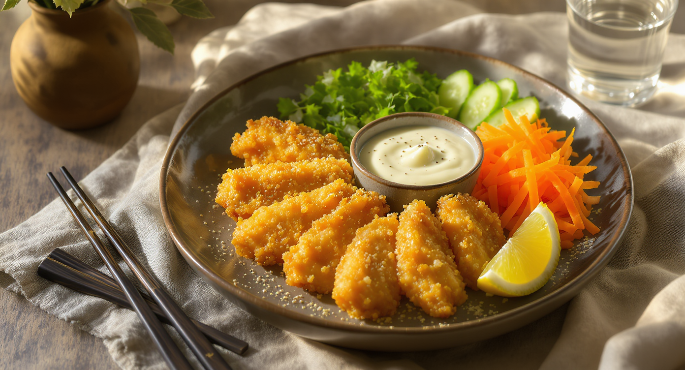 Memory Lane Chicken Karaage with Yuzu Dipping Sauce (Gluten-Free)