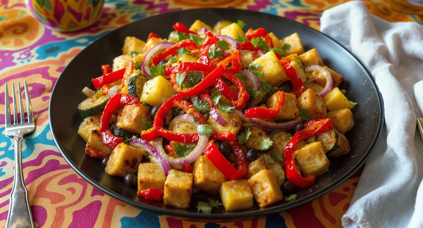 Boogaloo Wok Stir-Fry: 1960s Counterculture Fusion