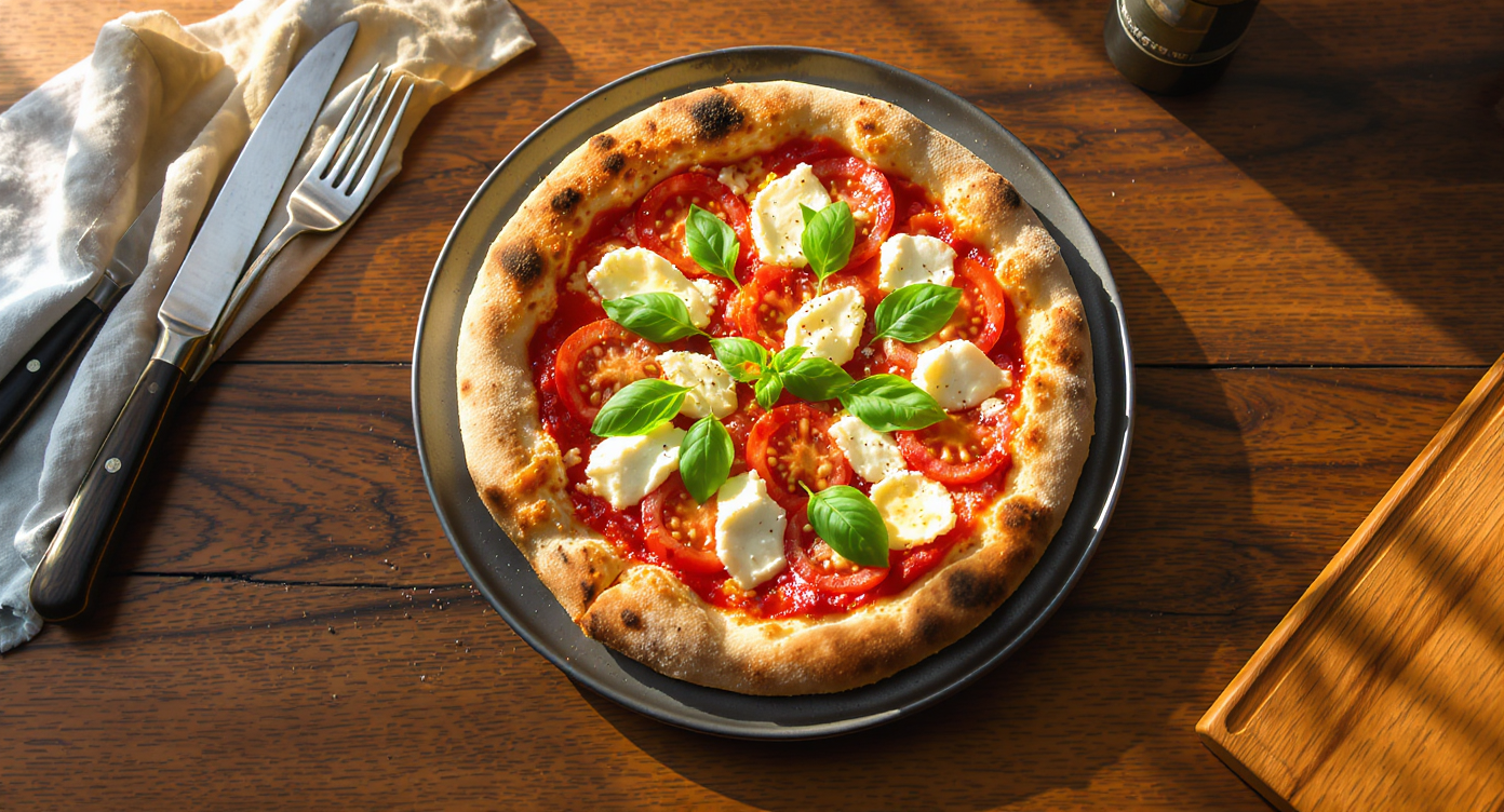 Small-Batch Summer Margherita Pizza
