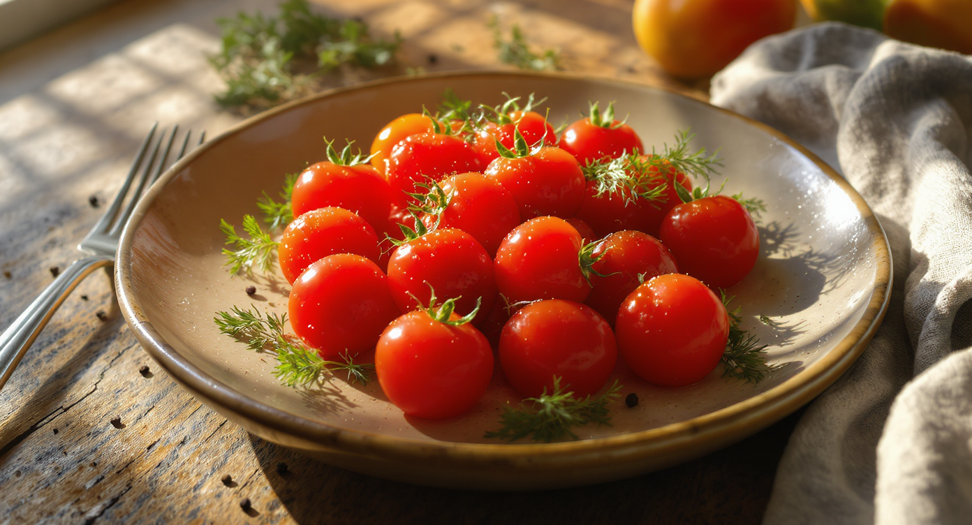 Lactofermented Cherry Tomatoes