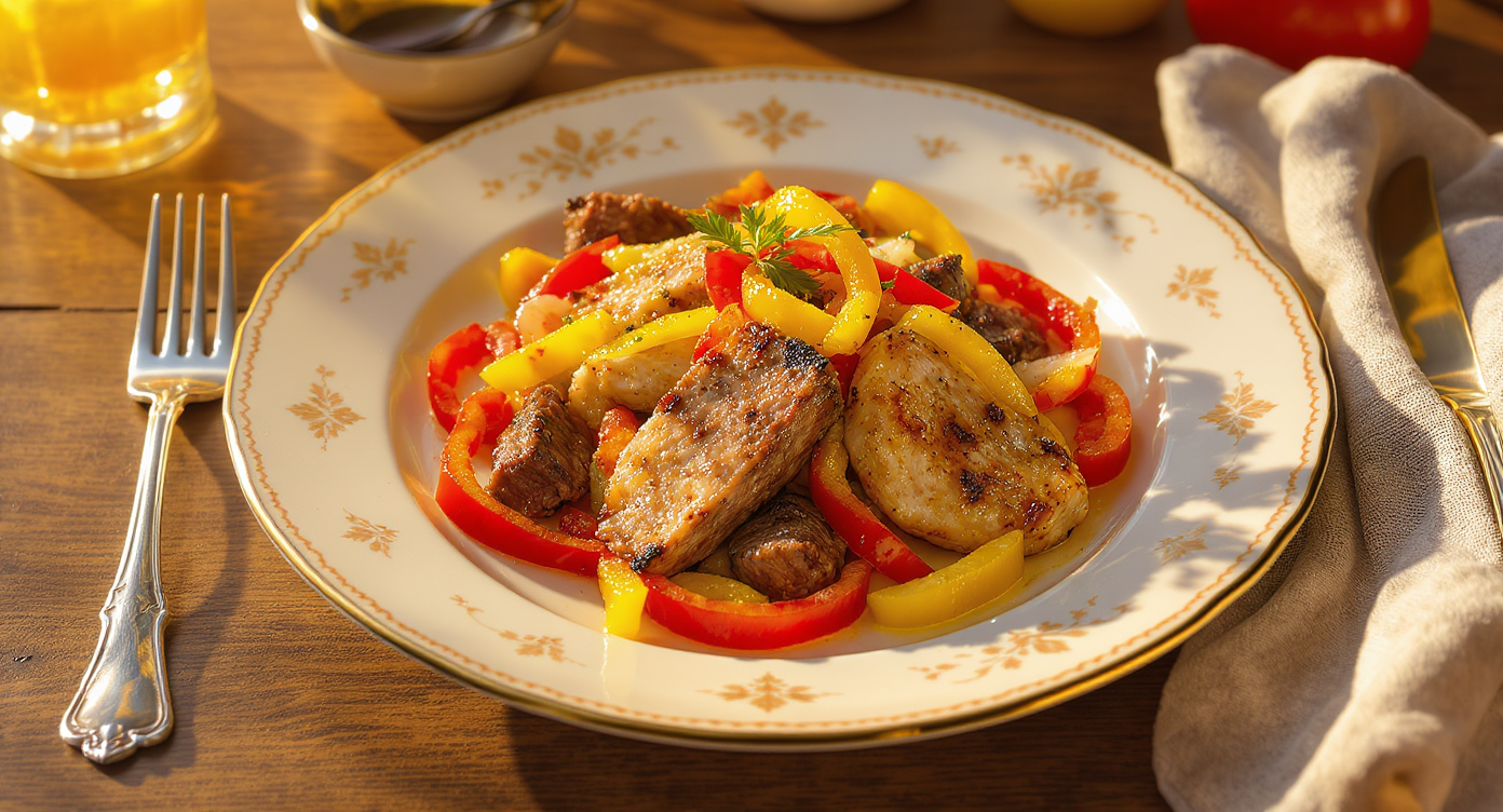 California Sunset Chicken & Steak Sizzle