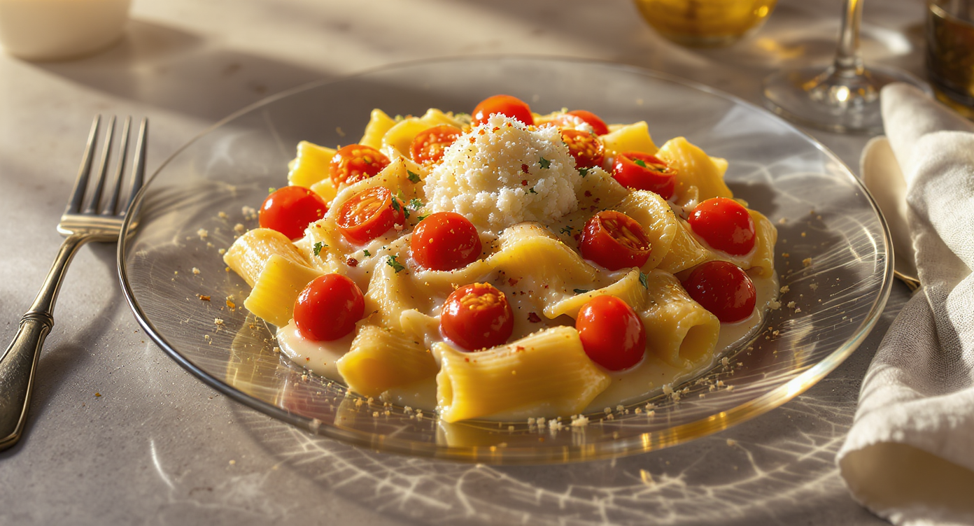 Boursin Cherry Tomato Pasta
