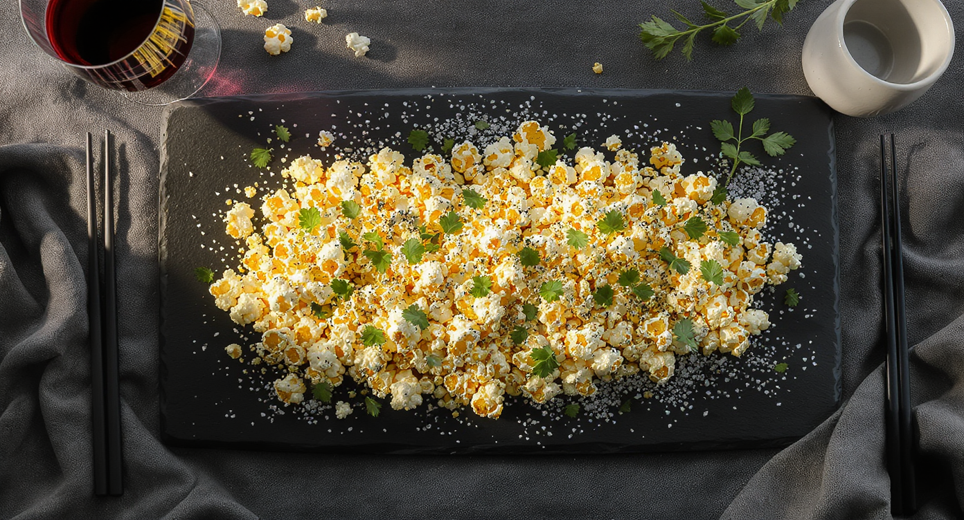 Kettle-Cooked Popcorn with Black Sea Salt (Avocado Oil)