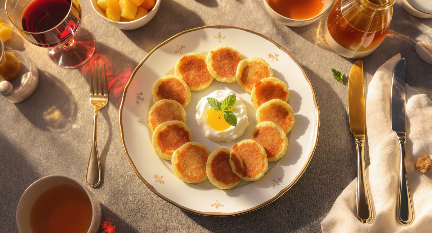 Mini Medallion Pancakes for Little Hands