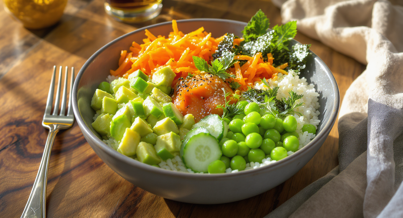 California-Style Sushi Bowl (Gluten-Free)