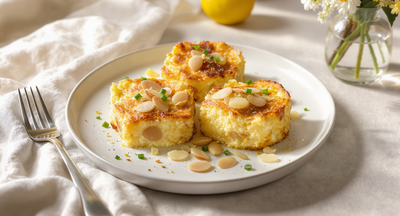 Keto Almond Ricotta Breakfast Bake