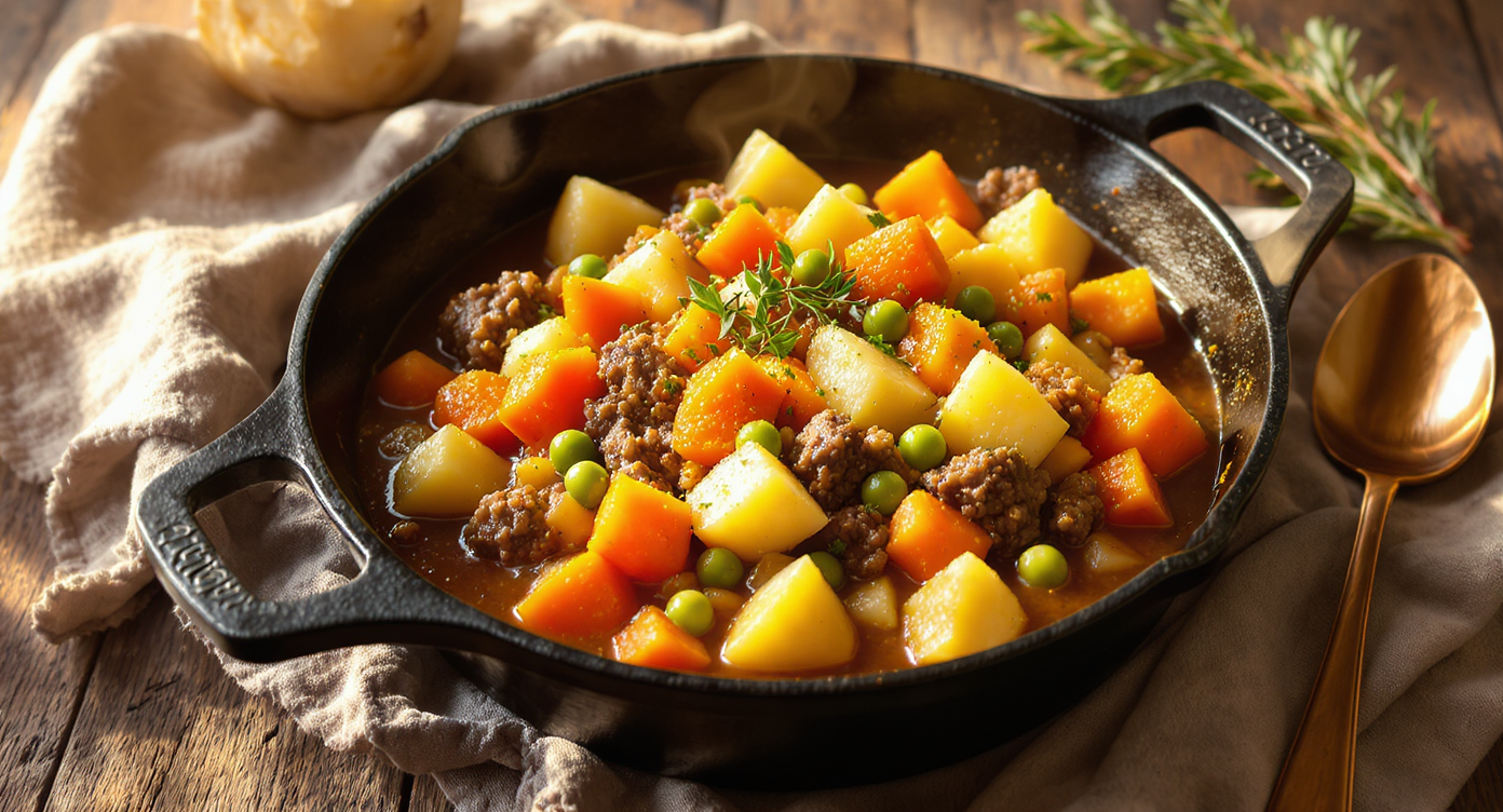 Cozy Newfoundland-Style Ground Beef Stew
