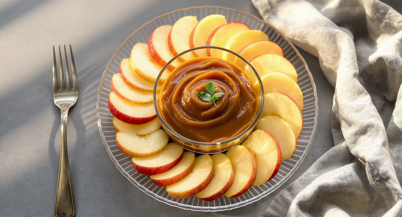 Silky Caramel Dip for Apples