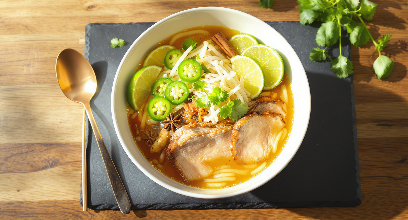 Sunny Day Pork Pho (California Style)