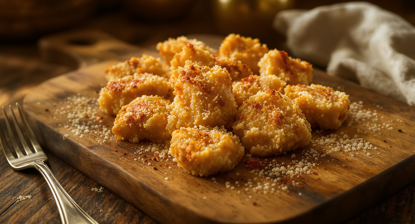 Crispy Oven-Baked Chicken Nuggets