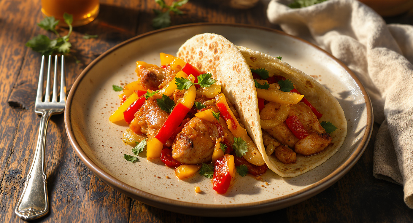 Spicy Chicken Fajitas