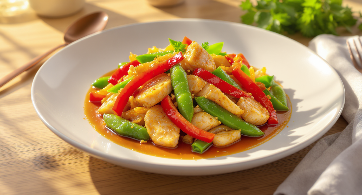 California Wok-Hei Chicken Stir-Fry