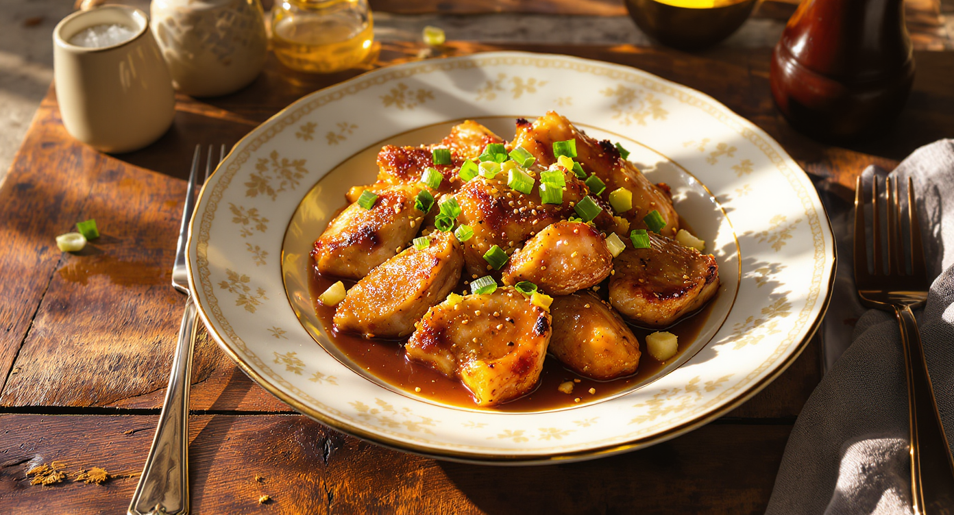 Keto Wok-Seared Chicken with Ginger Garlic Sauce