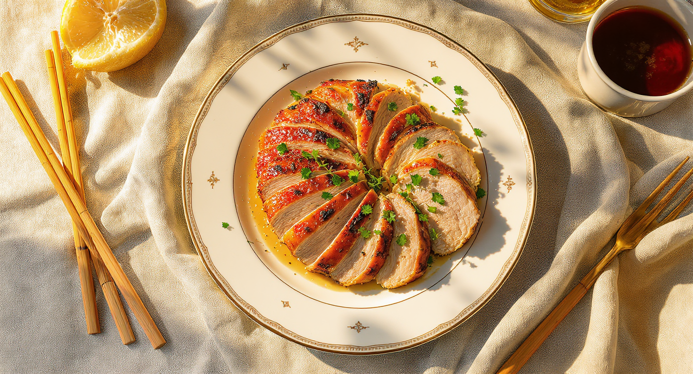 Lemon-Herb Butter Turkey Breast (Keto)