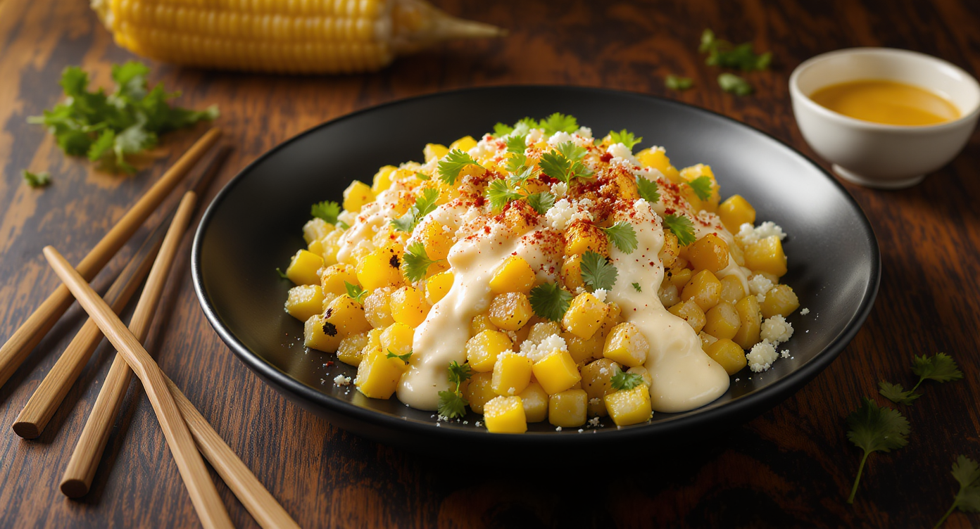 Dairy-Free Elote Salad (Mexican Street Corn Off the Cob)