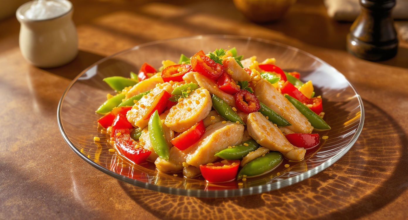 Velvety High-Protein Chicken Stir-Fry