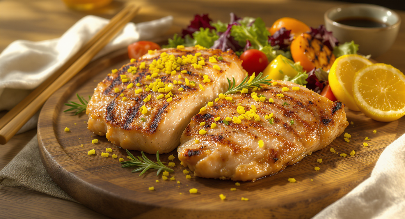 Lemon Rosemary Grilled Chicken Breast