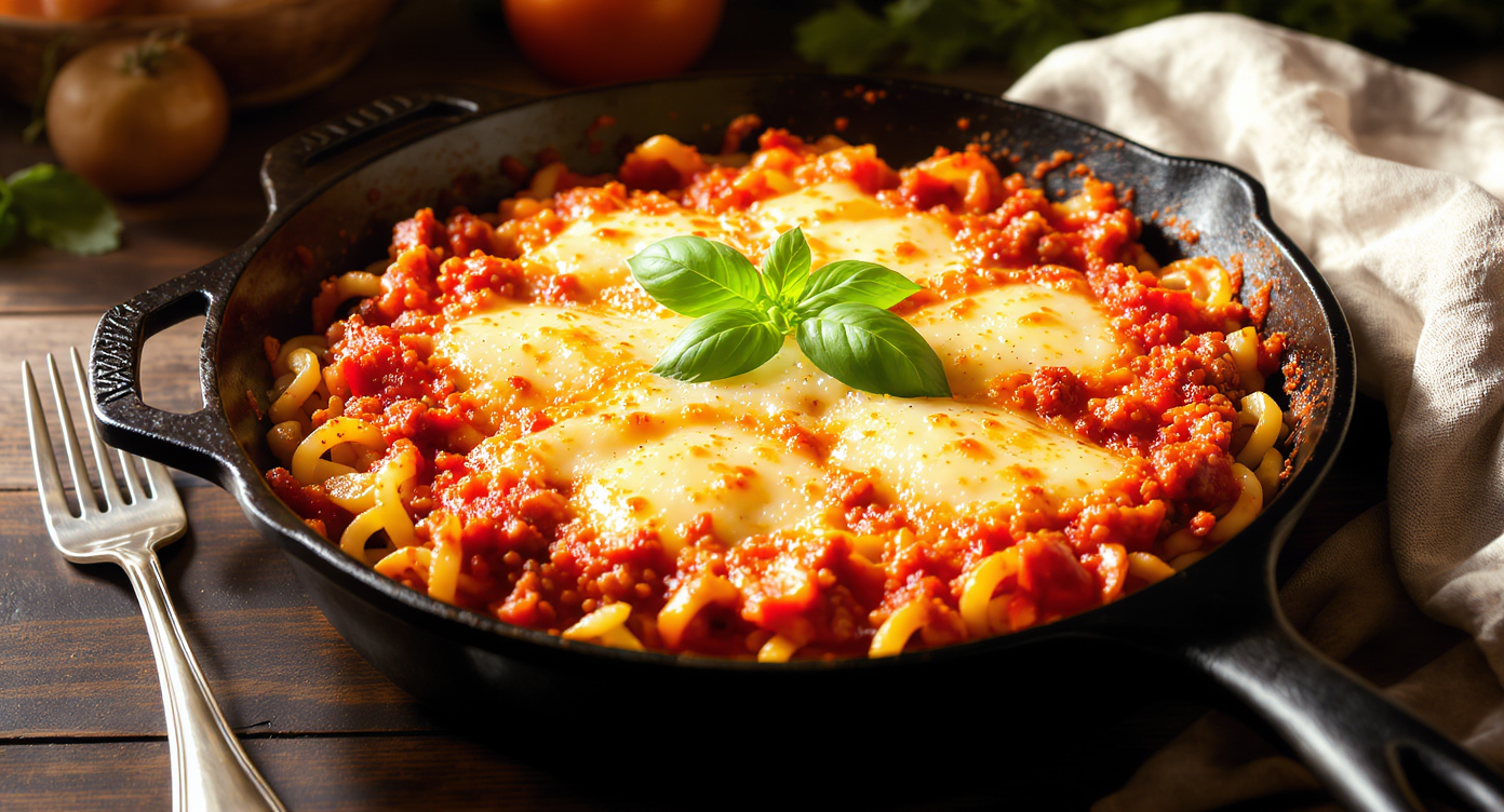 Italian Beef Zoodle Bake