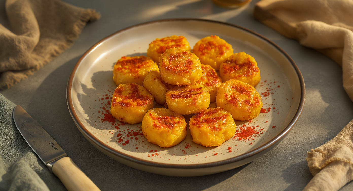 Saffron Chicken Bites with Spanish Spices