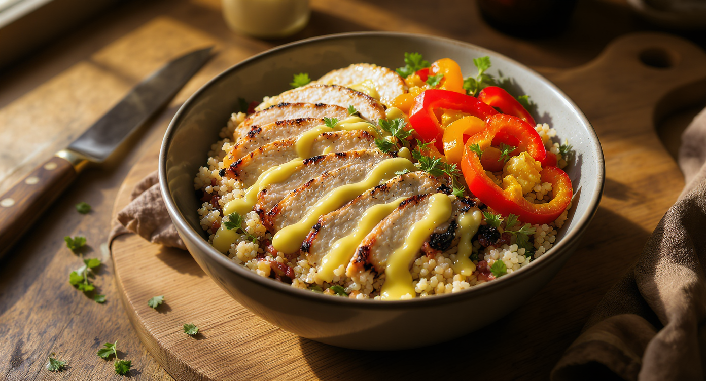 Mediterranean Quinoa Protein Bowl