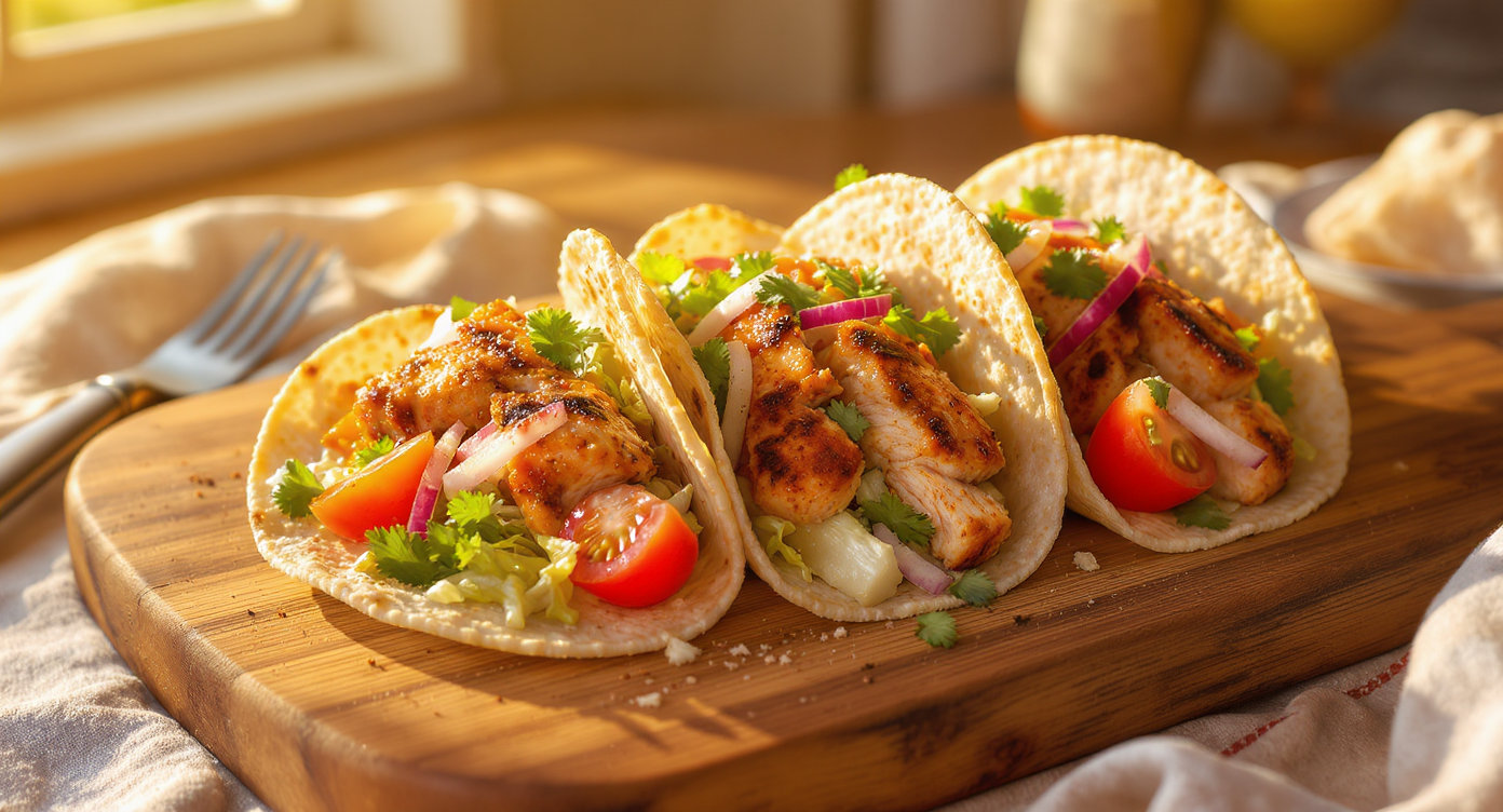 Sunny California Chicken Tacos