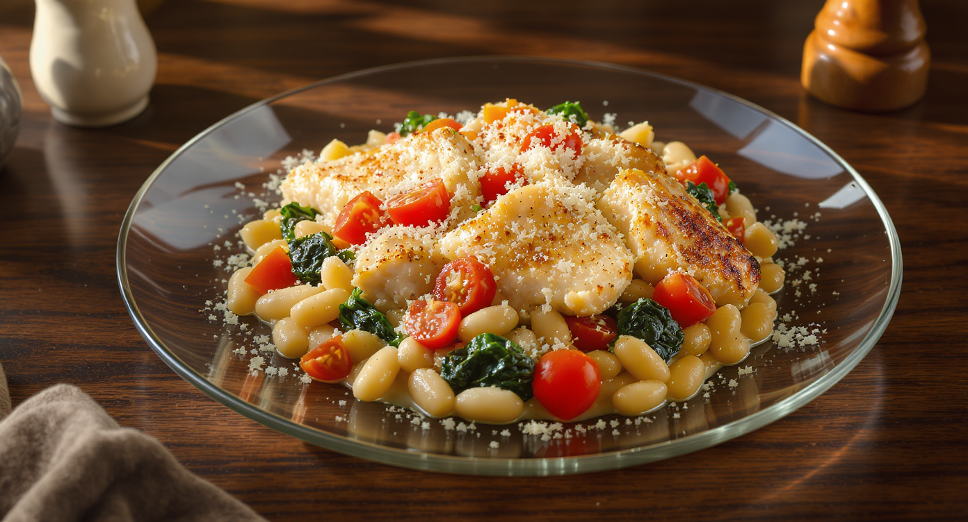 Italian Chicken and White Bean Skillet