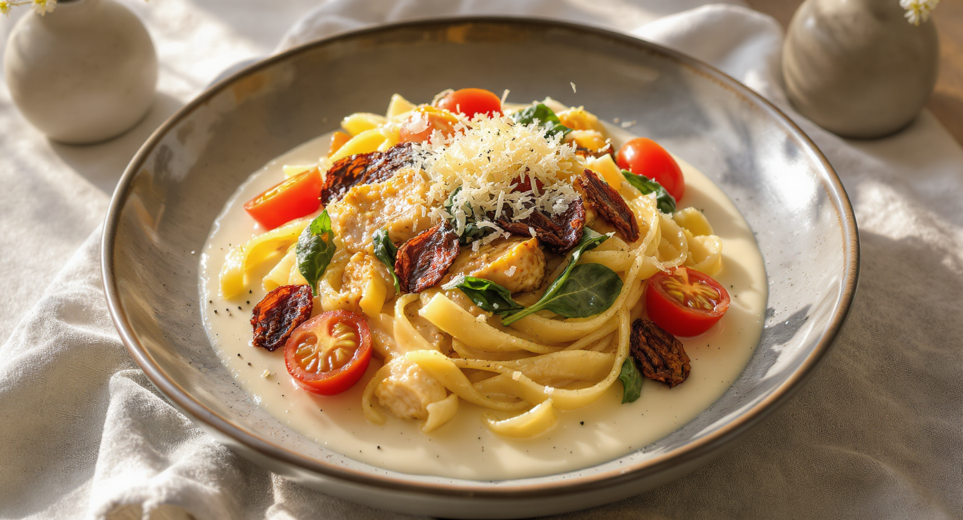 Creamy Tuscan Chicken Pasta