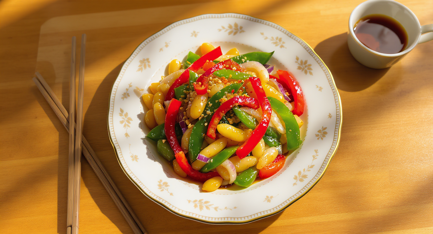 Sunny California Stir-Fried Beans